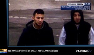 Attentats de paris : Les premières images inédites de la cavale de Salah Abdeslam dévoilées