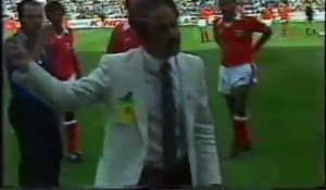 Intervention du cheikh Fahid Al-Ahmad lors de France - Koweït (Coupe du Monde 1982)