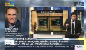 Le regard de Challenges: La promesse d'un accord sur la création de la taxe sur les transactions financières est repoussée à juin 2016 - 09/12