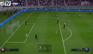 FIFA 16 - PSG-Lyon : la frappe molle de Matuidi (0-1)