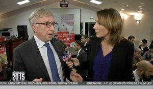 Jean-Pierre Masseret : "J'ai tenu bon, ce soir le FN ne gagne pas"
