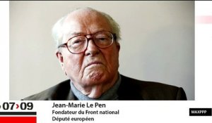 Jean-Marie Le Pen : "Madame Pécresse a été élue grâce aux voix du Front national"