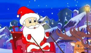 Santa Claus is coming English Nursery Rhymes | Christmas Songs For Children | 2015 New Carols For Children