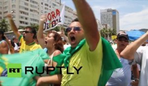 Les Brésiliens appellent à la démission de Dilma Rousseff