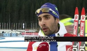 Biathlon - CM - Pokljuka : Martin Fourcade «Schempp un peu meilleur que moi»