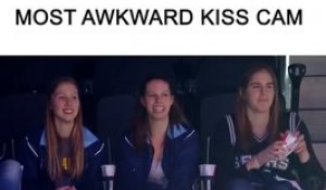 Moment Kiss Cam très embarrassant pendant un match de baseball