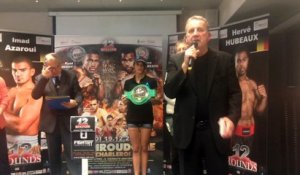 WBC International Silver: La pesée de Ryad Merhy et de Sylvera Louis
