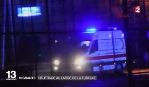 Migrants : 18 morts au large de la Turquie