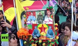 Allemagne : des milliers de personnes protestent contre l’offensive turque contre les kurdes