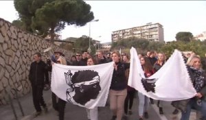 Tensions en Corse : nouvelle manifestation à Ajaccio
