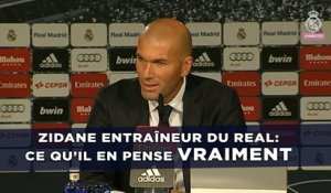 Ce que Zidane pense VRAIMENT de sa nomination comme entraîneur du Real Madrid