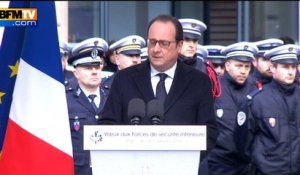 Hollande rend hommage aux trois policiers tués en janvier 2015 "morts pour que nous puissions vivre libres"