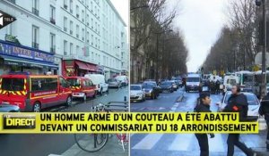 "Un homme est arrivé quasiment en courant vers les policiers"