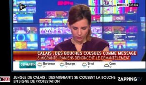 Jungle de Calais : Des migrants se cousent la bouche en signe de protestation (vidéo)