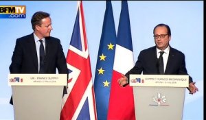 Un Brexit aurait "des conséquences sur la question" des migrants, avertit Hollande