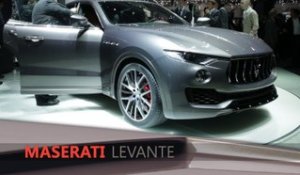 Maserati Levante en direct du salon de Genève 2016