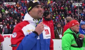 Biathlon - ChM : Le relais mixte français en or