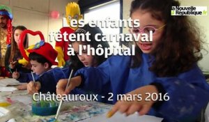 VIDEO. Châteauroux : les enfants fêtent carnaval à l'hôpital