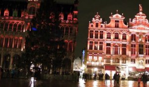Un hommage à David Bowie Grand-Place de Bruxelles (VIDEO 3)