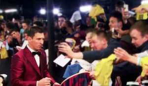 Hommage d'adidas au 5e Ballon d'Or de Messi