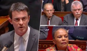 Valls : "L'extension de la déchéance de nationalité ne porte pas atteinte aux valeurs républicaines !"