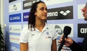 FFN - Euro water-polo 2016: Interview de Clémence Clerc après France-Espagne