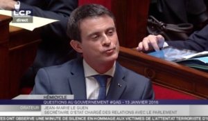 Un député se moque de Manuel Valls et de son passage dans ONPC ! -  ZAP actu du 13/01/2016