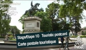 Stage / Etape 10 –  Touristic postcard  / Carte postale touristique