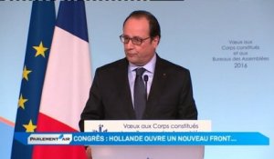 Révision constitutionnelle : Hollande souhaite rajouter l'indépendance du Conseil supérieur de la magistrature et du parquet