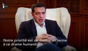 Crise des réfugiés: Tsipras en appelle à la solidarité internationale