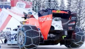 Une Formule 1 sur les pistes de ski ! - ZAPPING AUTO DU 18/01/2016