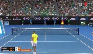 Open d'Australie 2016 : Balle de match Nadal VS Verdasco