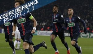 Coupe de France, 16e de finale : Paris-SG-Toulouse Fc (2-1), les buts