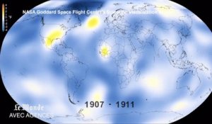 Une vidéo de la NASA montre le réchauffement climatique