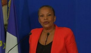 Christiane Taubira quitte le gouvernement sur un "désaccord politique majeur"