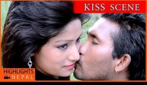 Romantic Kissing Scene of Saruna | Latest Nepali Movie Divorce