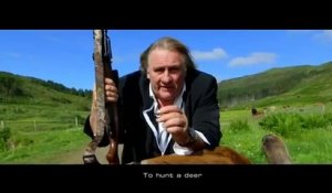 La nouvelle publicité douteuse de Gérard Depardieu pour Cvstos