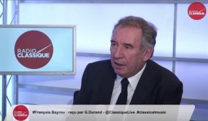 François Bayrou, invité politique de Guillaume Durand sur Radio Classique - 130116