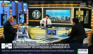 Le Rendez-Vous des Éditorialistes: La France a enregistré une croissance de 1,1% en 2015 - 29/01