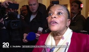 Christiane Taubira : "Je suis loyale au président de la République et je le demeurerai"