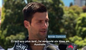 Tennis : après sa victoire à l'Open d'Australie, Djokovic pense au record de Federer