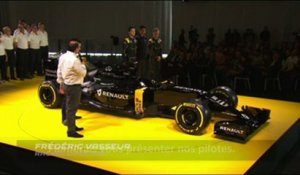 Renault - La  R.S 16 et les pilotes présentés