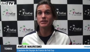 Fed Cup / Mauresmo : "Garcia a su imposer son jeu face à Errani"