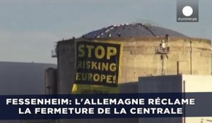 Fessenheim: L'Allemagne réclame la fermeture de la centrale nucléaire