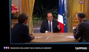 Remaniement : François Hollande tacle Nicolas Sarkozy sur sa politique