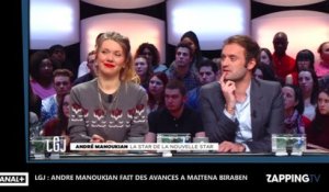 LGJ : André Manoukian fait des avances à Maïtena Biraben, et demande à voir sa poitrine ! (Vidéo)