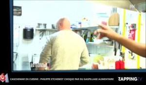 Cauchemar en cuisine : Philippe Etchebest choqué par le gaspillage alimentaire d’un restaurant (Vidéo)