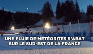 Une pluie de météorites s'abat sur le Sud-Est de la France