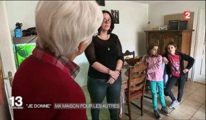 Des propriétaires "offrent" leur maison pour aider des familles - Regardez