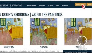 Les 3 versions du tableau La Chambre de Van Gogh à Arles - 2016/02/22